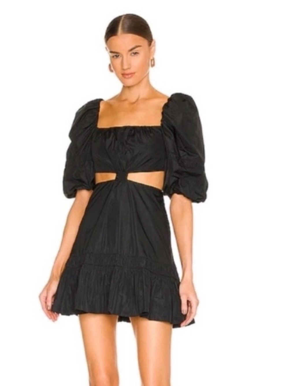 Alexis Bertana Mini Dress in Black